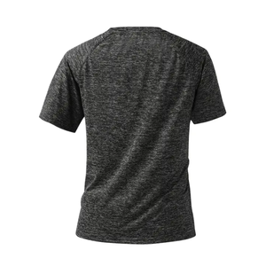 Camiseta Deportiva Sólida para Hombre ODM, para Gimnasio, Entrenamiento, Secado Rápido, Transpirable, Ropa Deportiva Activa, 190 Gramos, Ecológica, Antipilling, Venta al Por Mayor - Product Image 2