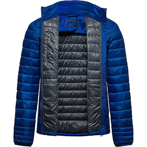 Chaqueta de Invierno Acolchada Gruesa de Alta Calidad al por Mayor para Hombre, Cortavientos, Impermeable, Transpirable, con Cremallera, Estampada, Informal - Product Image 2