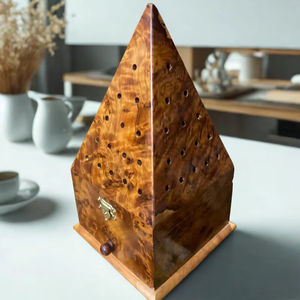 Eco Friendly Durable Wooden <b>Incense</b> <b>Stick</b> <b>Holder</b> Ash Catcher | Handmade Religious Agarbatti Stand <b>for</b> Home Temple Meditation - Product Image 1