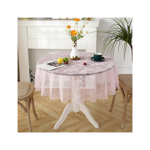 Eco Friendly Cotton Netted 60x90 Inch Dining <b>Table</b> <b>Cover</b> GOTS Certified Scandinavian Style Natural Fibers Fast Dispatch Option - Product Image 1