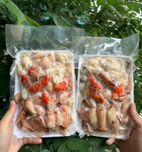 PURA CARNE DE CANGREJO PELADA PESCA SALVAJE ETIQUETA LIMPIA FUENTE DE PROTEÍNA DE MARISCOS PREMIUM PARA COCINAR SALUDABLE - Product Image 5