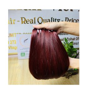 Genius alta calidad vietnamita 100% virgen Remy máquina de cabello doble trama paquetes Venta caliente todos los colores extensiones de cabello humano - Product Image 1