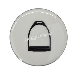 Posavasos Decorativos para Té y Café, Estilo Ecuestre, Acabado en Esmalte Blanco, Precio Económico - Product Image 5