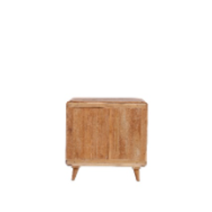 Armoire minimaliste avec modèle TC-15 avec 2 tiroirs + 1 porte de 80 CM en bois massif - Product Image 4