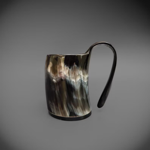 Taza de Cuerno Estilo Animal Ecológica Hecha a Mano con Diseño Pulido Distintivo para Beber de Forma Moderna por Tradebit - Product Image 5