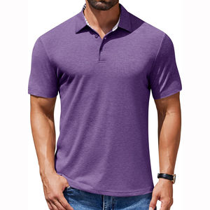 เสื้อโปโลสำหรับผู้ชายมาใหม่เสื้อคอโปโลผ้าฝ้าย100% ใส่สบายและมีสไตล์ - Product Image 1