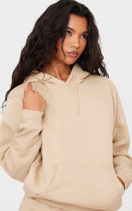 Sudadera con capucha de gran tamaño para mujer con hombros caídos y arena personalizada nueva al por mayor Sudadera con capucha antiarrugas y transpirable sudadera con cremallera para mujer - Product Image 3