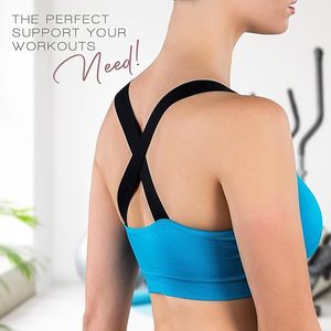 Sujetador deportivo para mujer con construcción de soporte sin costuras y material de secado rápido para entrenamientos de alta energía y actividad diaria - Product Image 3