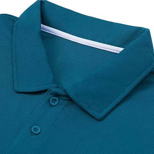 เสื้อโปโลผู้ชายสั่งทำขายส่ง ผู้ผลิต OEM ผู้จัดจำหน่าย ผ้าคอตตอนปิเก้ 200 GSM รับผลิตแบรนด์ส่วนตัว จำหน่ายจำนวนมาก - Product Image 4
