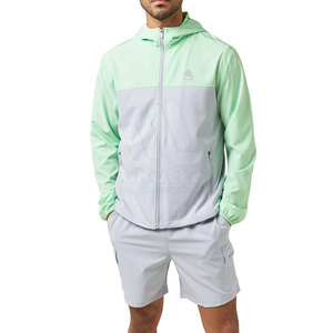 Conjunto Corto de Chaqueta Cortavientos de Alta Calidad, Conjunto Corto de Chaqueta Cortavientos Personalizado, Ropa de Moda, Conjunto Corto de Chaqueta Cortavientos - Product Image 2