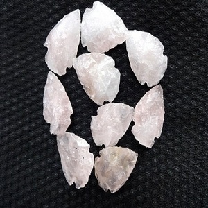 Puntas de flecha de cristal de piedras preciosas naturales tejidas a mano artesanías de piedra semipreciosa de tamaño pequeño - Product Image 5