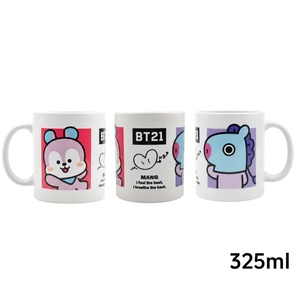 Tazza in ceramica BT21 con design dei personaggi Mang, ideale per caffè o tè, perfetta come regalo. - Product Image 6
