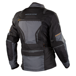 Chaqueta de seguridad para motocicleta, chaqueta negra para conductores de Cordura - Product Image 2
