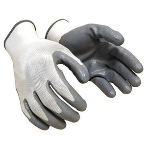 Gant de travail de construction Gants de sécurité enduits de nitrile Guantes De Nitrilo Gants de travail industriels en nitrile à prise ferme - Product Image 1