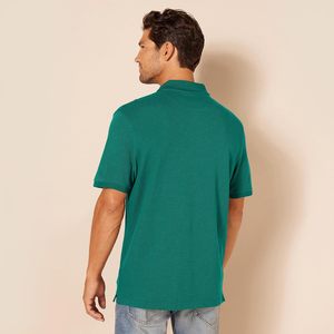 Camiseta de Golf Personalizada con Logotipo Bordado, de Algodón de Color Sólido, Ecológica, para Uniforme de Personal, Unisex, Manga Corta - Product Image 3