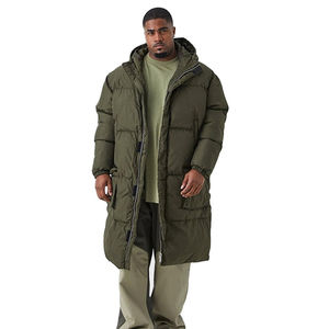 Vestes pour hommes personnalisés poids lourd vêtements de rue à la mode hiver confortable plaine respirant fermeture éclair plus les options de taille - Product Image 6