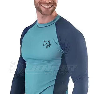 <b>Base</b> <b>Layer</b> Top for <b>Men</b> Custom Made OEM Support Breathable Lightweight Gym Wear - Product Image 4