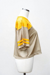 Ropa Deportiva para Adultos, Impresión de Nombre de Equipo, Servicio OEM, Jersey de Fútbol Americano de Malla, Jersey de Fútbol para Hombre, Personalizado, Corte Cuadrado - Product Image 3