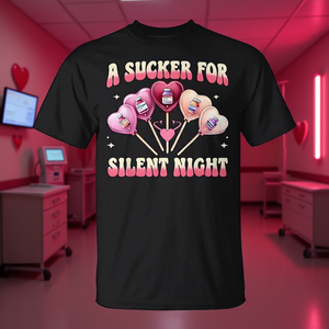 Camiseta de San Valentín para Enfermera de UCI, Camiseta Promocional para Personal de UCI y ER, Unidad de Cuidados Intensivos - Product Image 3