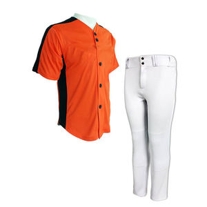 Uniforme de baseball pour hommes au meilleur prix d'usine, design unique, vêtements d'équipe à vendre, uniforme de baseball professionnel - Product Image 1
