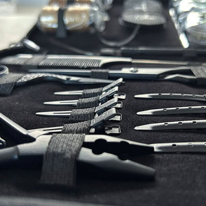 Kit de pinces d'extension de cheveux en grande quantité du meilleur fournisseur à vendre pince d'extension de cheveux personnalisée professionnelle - Product Image 5