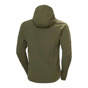 Trending Style High Quality Men's Canvas Softshell <b>Jacket</b> Durable Comfortable <b>Fleece</b> <b>Lining</b> Formal Winter Stand OEM Supply - Product Image 2