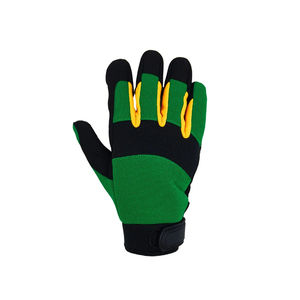 Guantes de seguridad de trabajo de cuero sintético personalizados para la venta Guantes mecánicos de protección de trabajo antiimpacto personalizados al por mayor - Product Image 2