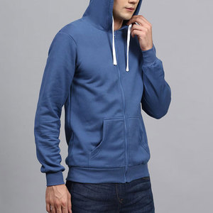 Nouveau sweat à capuche zippé pour homme, 100% polyester, personnalisable, respirant, élégant, hiver 2024 - Product Image 6