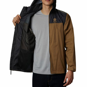 Chaquetas Cortavientos con Capucha de Lona, Más Vendidas en Línea, Impermeables, Transpirables, Ecológicas, con Logotipo Frontal, para Hombre, MOQ Bajo - Product Image 4