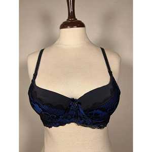 Soutiens-gorge rembourrés en dentelle néon noir - Product Image 3