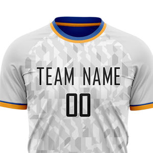 Camiseta de Fútbol Personalizada Unisex para Equipos Deportivos, Secado Rápido, 100% Poliéster, Impresión por Sublimación con Nombre y Número, Manga Corta - Product Image 2