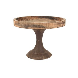 Top Arrivée Antique En Métal Décoratif Gâteau Stand Service Ware Tasse Gâteau Stand Fêtes De Mariage Taille Personnalisée Forme Couleur - Product Image 1