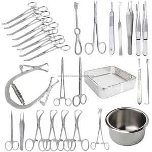 Juego completo de instrumentos de cirugía tiroidea, kit de herramientas quirúrgicas de la glándula del cuello, endoscópica, básica, CCC, 29 piezas - Product Image 1