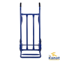 Chariot de transport pliable à six roues avec poignée ergonomique, cadre en acier, plateforme portable, outils de montée d'escaliers, robuste, OEM