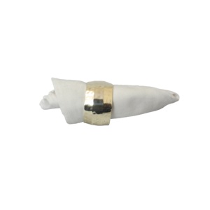 Porte-serviettes en or plaqué de haute qualité pour la décoration de table lors de dîners et autres occasions. - Product Image 5