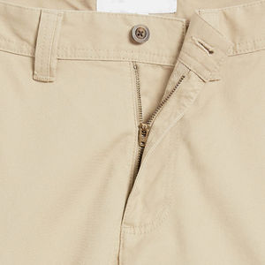 กางเกงขาสั้นผ้าคอตตอนสำหรับผู้ชายเอวปรับได้มีกระเป๋าหลายช่องระบายอากาศได้ดีสวมใส่สบาย - Product Image 6