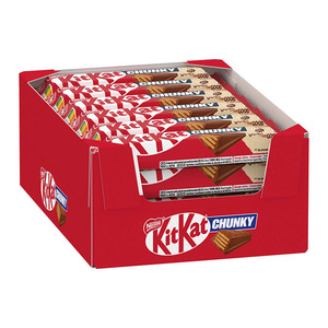 Meilleure vente Nestlee Kit Kat Chunky Cookies Barre de gaufrettes à la crème 38g X 24X12-Gaufrette au chocolat de qualité supérieure avec biscuits crémeux - Product Image 2