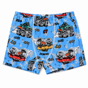 Calzoncillos Boxer de Algodón para Niños, Ropa Interior Infantil con Estampado de Dibujos Animados, Suave, Transpirable, Cintura Elástica, para Uso Diario - Product Image 3