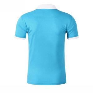 Venta al por mayor caliente en blanco Camiseta de algodón orgánico para hombres y mujeres de alta calidad redondo personalizado de talla grande polos de los hombres - Product Image 6