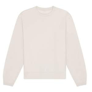 Sweat-shirt à col rond pour femme personnalisé, streetwear, respirant, en polaire, uni, brodé de strass, séchage rapide, logo sur le devant - Product Image 5