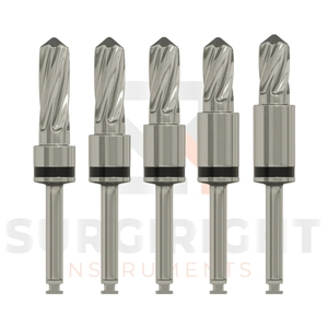 Kit de taladros quirúrgicos dentales con certificación CE, instrumentos de implante con tapón y fuente de alimentación eléctrica, instrumentos Surgiright PC - Product Image 5