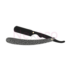 Or pivotant spécial noir pliant hommes rasage rasoir droit en acier inoxydable barbier rasoir porte-lame outils de rasage PL MH-5-23 - Product Image 3