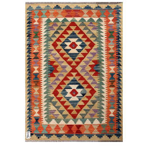 Maimana Afghanistan Kilim Rug 119 X 83 cm <b>Wall</b> Art Decorative <b>Carpet</b> - Product Image 1