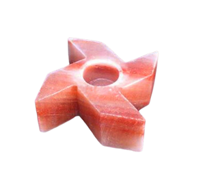 Porte-bougies chauffe-plat en forme de moulin à vent en sel rose de l'Himalaya, meilleurs porte-bougies chauffe-plat en sel rose, porte-bougies au sel rose du Pakistan - Product Image 1
