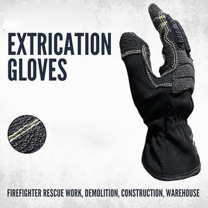 Gants de sauvetage pour pompiers avec paume rugueuse et texturée - Product Image 2