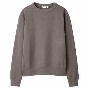 Sudadera con Capucha y Cuello Redondo con Logotipo Personalizado, Unisex, 100% Algodón, Gruesa, Talla Grande, Sudadera Bordada con Cuello Redondo, Sudadera Lisa para Hombre - Product Image 3