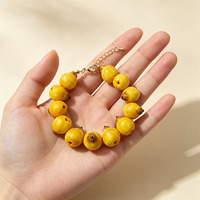 Bracelet créatif en perles de fruits 3D simulés, bracelets faits à la main pour filles, bijoux de mode pour femmes, idéal pour un cadeau