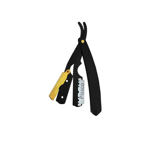 Mejor Empresa Pissco: Navaja de Afeitar Plegable de Acero Inoxidable con Hoja Recta para Barbería - Product Image 6