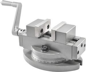 Fresadora autocentrante de 2 ", base giratoria, tornillo de Banco de 50mm, acero aleado - Product Image 1