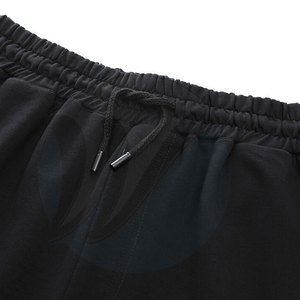 Nueva llegada de pantalones cortos de alta calidad al por mayor personalizado hombres pantalones cortos conjunto de color sólido hombres pantalones cortos conjunto - Product Image 4